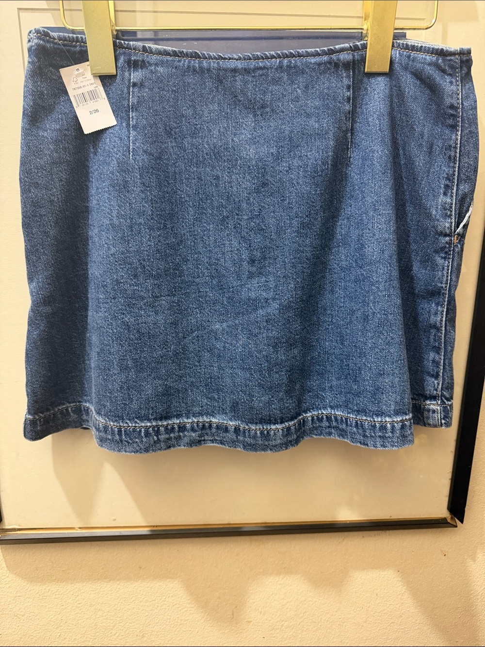 Gap Classic Blue Denim Women's Skirt -